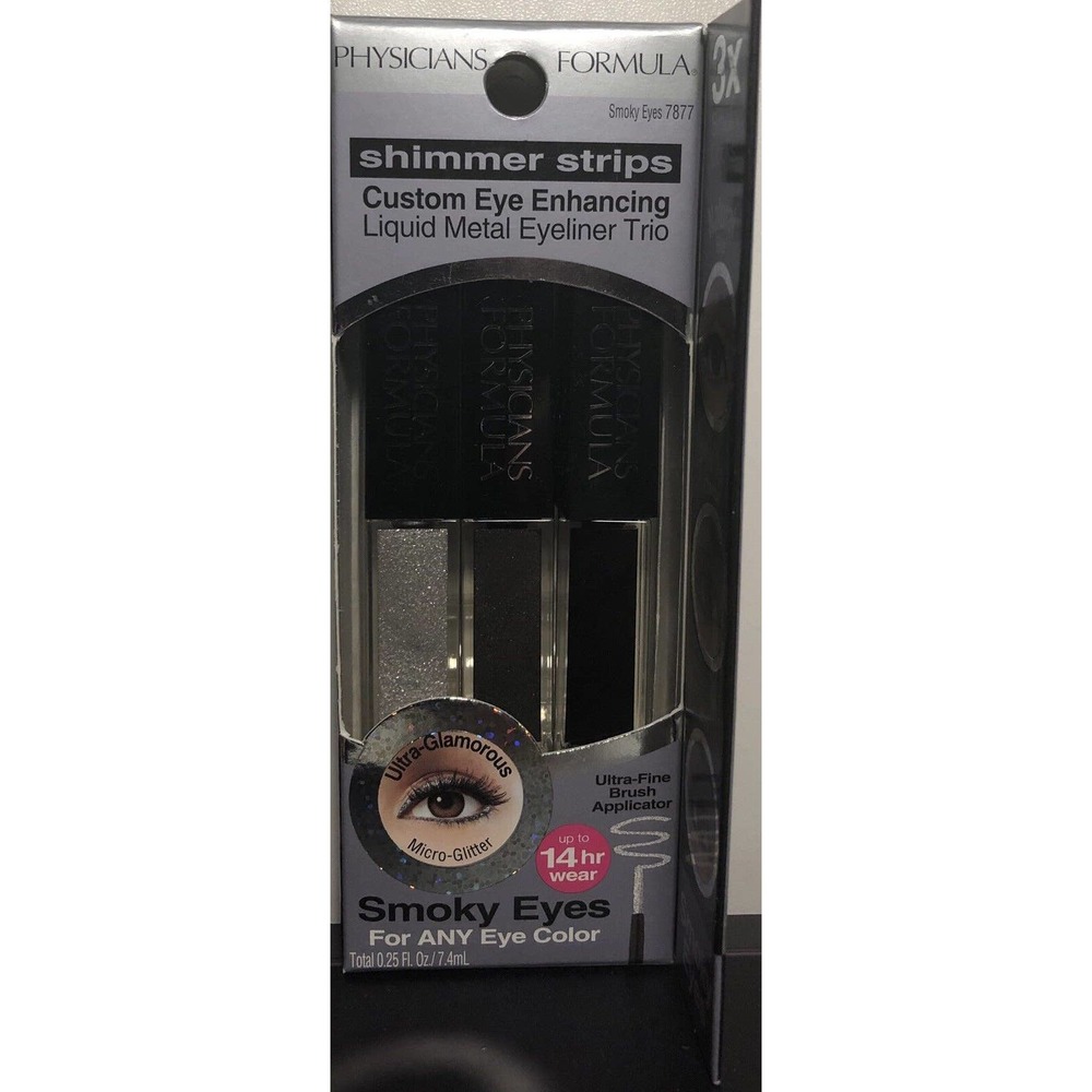 Physicians Formula Shimmer Strips Liquid Metal Eyeliner Trio Smoky Eyes 7877